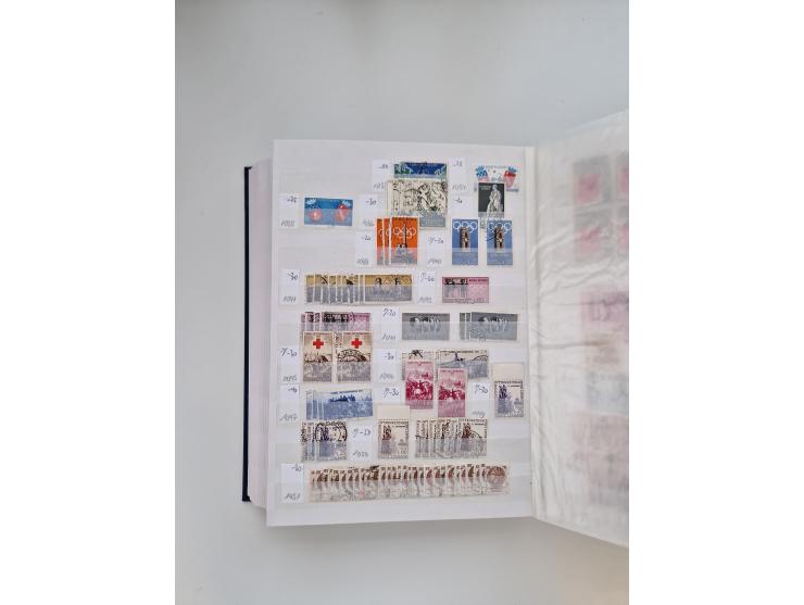 1855/2000 (ca.), mint never hinged/unused and used collection with duplicates, including Officials, Postage Dues, Parcel stam