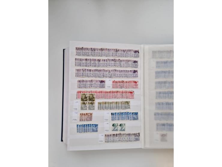 1855/2000 (ca.), mint never hinged/unused and used collection with duplicates, including Officials, Postage Dues, Parcel stam