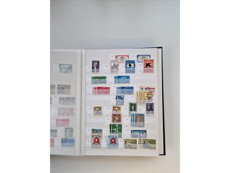 1855/2000 (ca.), mint never hinged/unused and used collection with duplicates, including Officials, Postage Dues, Parcel stam