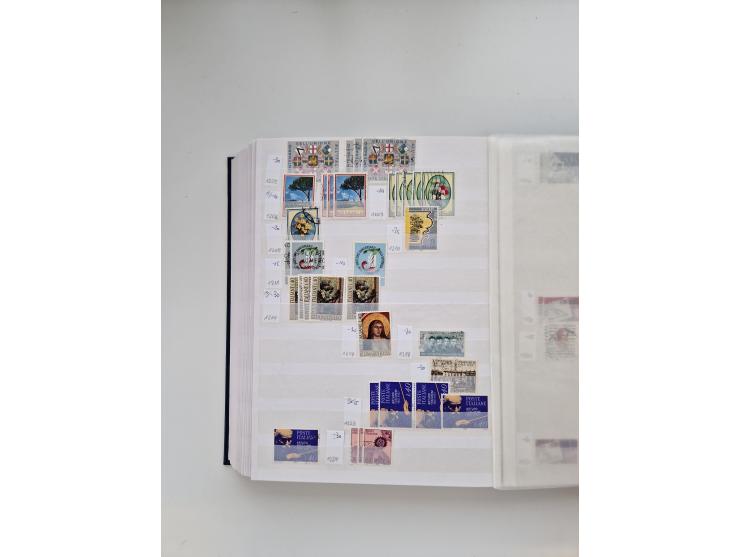 1855/2000 (ca.), mint never hinged/unused and used collection with duplicates, including Officials, Postage Dues, Parcel stam