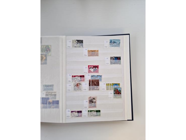 1855/2000 (ca.), mint never hinged/unused and used collection with duplicates, including Officials, Postage Dues, Parcel stam