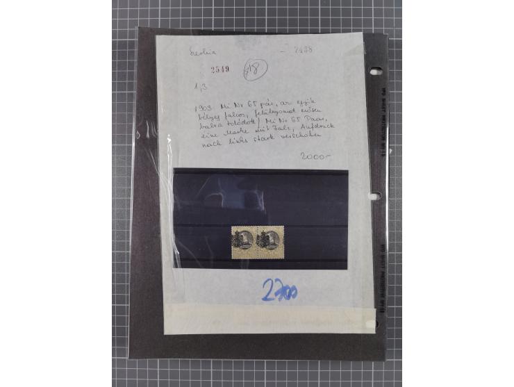 1843/1943, lot with over 40 covers and cards incl. &nbsp;Bulgarian and German occupation of Serbia, with u.o. blue seal “Mona