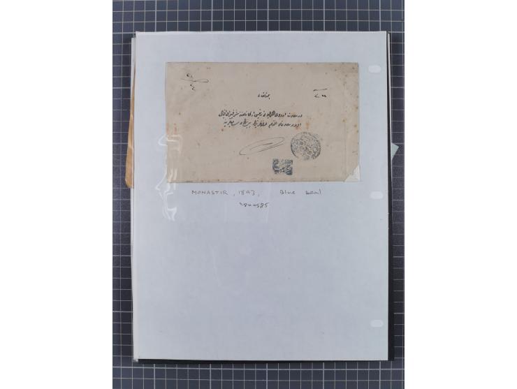 1843/1943, lot with over 40 covers and cards incl. &nbsp;Bulgarian and German occupation of Serbia, with u.o. blue seal “Mona