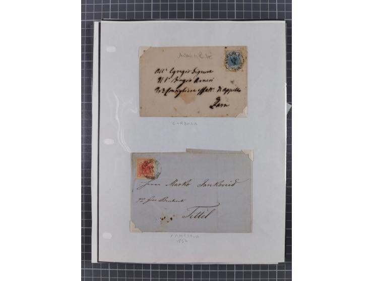 1843/1943, lot with over 40 covers and cards incl. &nbsp;Bulgarian and German occupation of Serbia, with u.o. blue seal “Mona