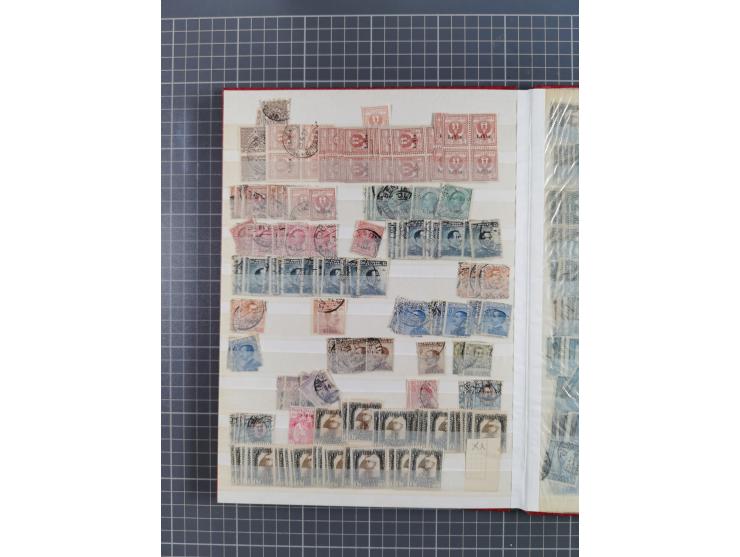 1900/82, interesting holding in stockbook, modern part unused, noted Italian Post Offices in Libia, Eritrea, Somalia, Benadir