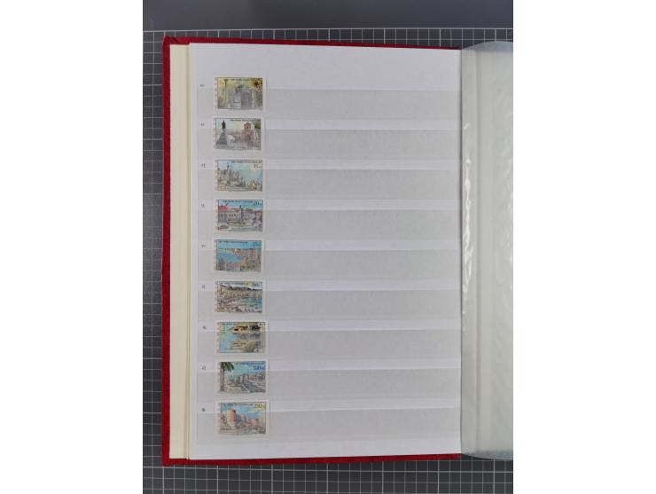 1974/99, Large stock in album, mainly mint never hinged, including blocks of four and part sheets, miniature sheets and in so
