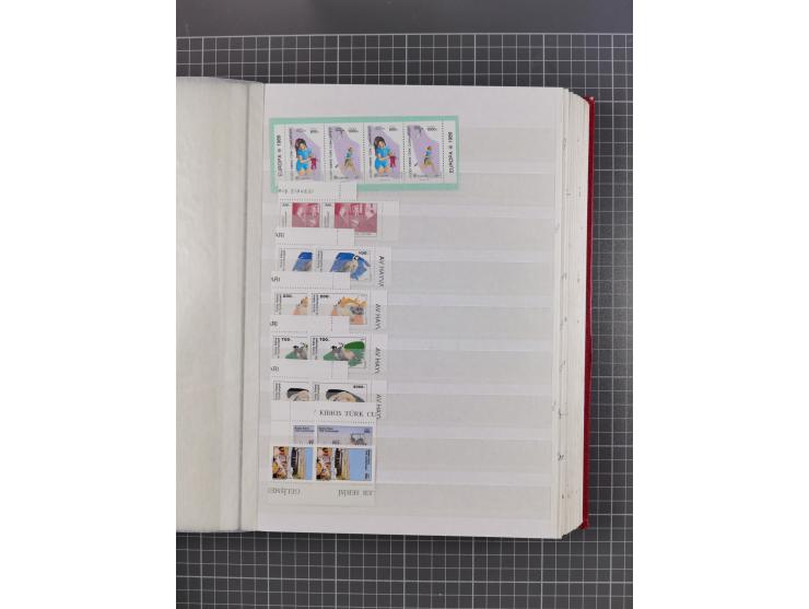 1974/99, Large stock in album, mainly mint never hinged, including blocks of four and part sheets, miniature sheets and in so