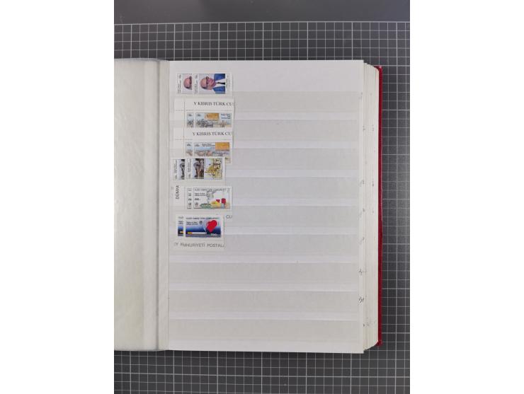 1974/99, Large stock in album, mainly mint never hinged, including blocks of four and part sheets, miniature sheets and in so