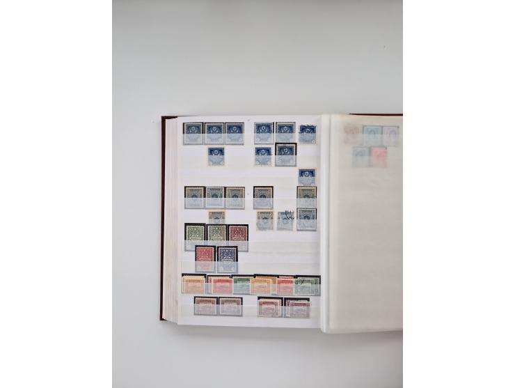 1865-1930, extensive unused/used collection with strength in Duloz issues, including many complete sets and better issues, in