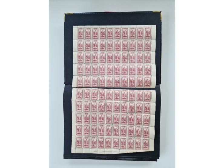 1865-1930, extensive unused/used collection with strength in Duloz issues, including many complete sets and better issues, in