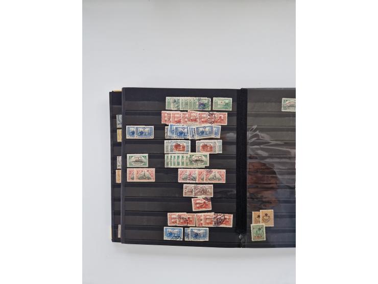 1865-1930, extensive unused/used collection with strength in Duloz issues, including many complete sets and better issues, in