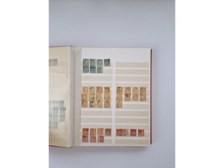 1865-1930, extensive unused/used collection with strength in Duloz issues, including many complete sets and better issues, in