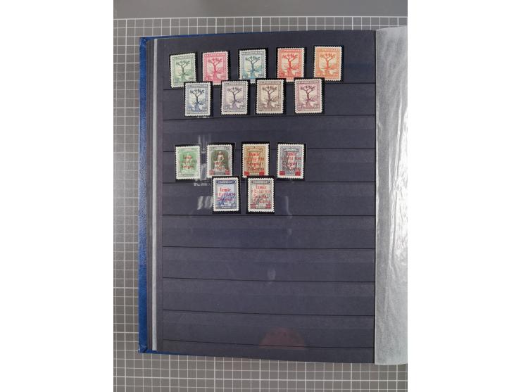 1921/55, valuable holding in stock book with many better issues, often in blocks, some varieties and specialities, containing