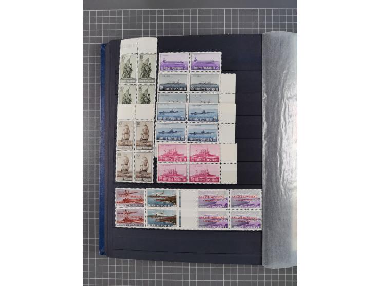 1921/55, valuable holding in stock book with many better issues, often in blocks, some varieties and specialities, containing