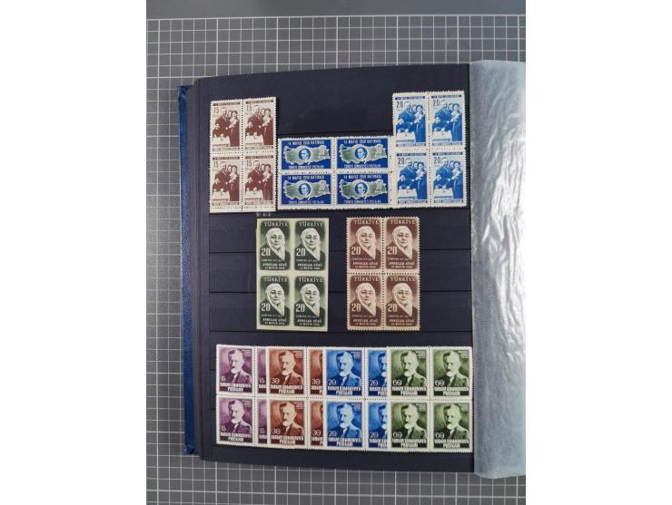 1921/55, valuable holding in stock book with many better issues, often in blocks, some varieties and specialities, containing