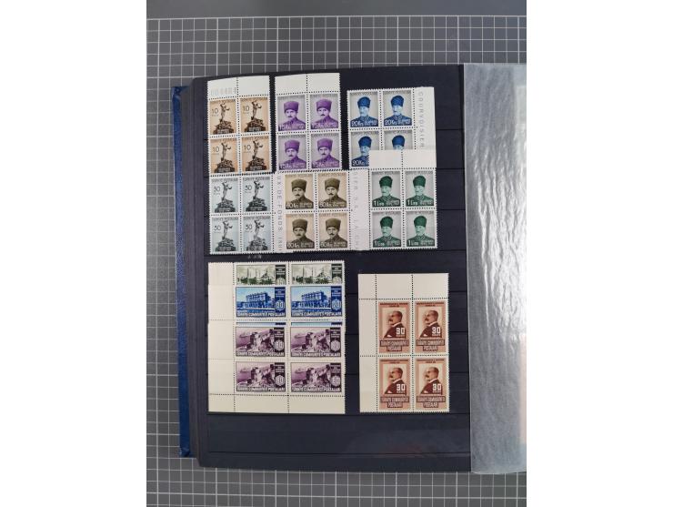 1921/55, valuable holding in stock book with many better issues, often in blocks, some varieties and specialities, containing