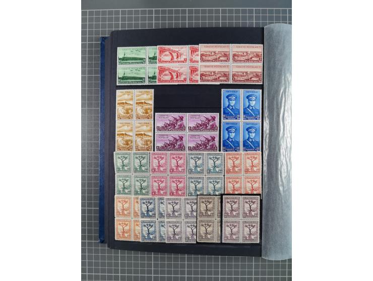 1921/55, valuable holding in stock book with many better issues, often in blocks, some varieties and specialities, containing