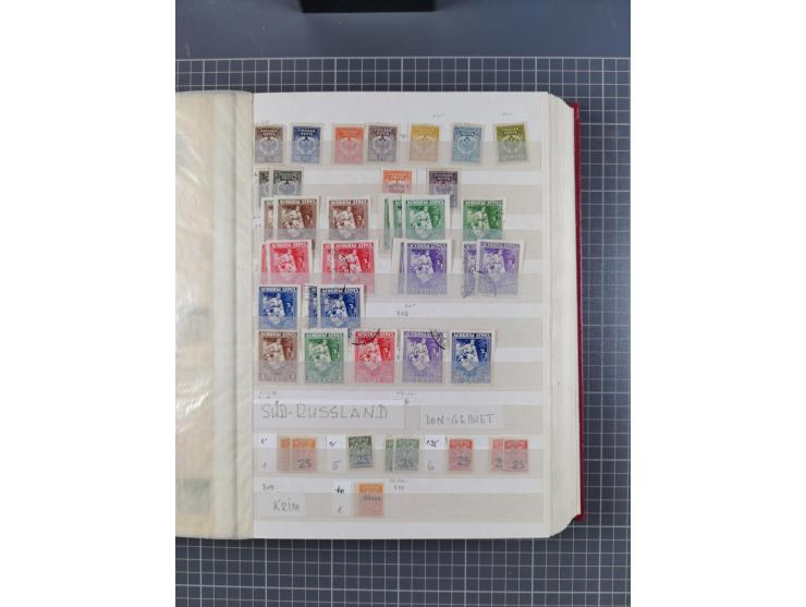 1858/1994 (ca.), mint never hinged/unused and used collection, including Russian Levant, PO in China and Civil War areas, man