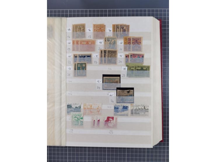 1858/1994 (ca.), mint never hinged/unused and used collection, including Russian Levant, PO in China and Civil War areas, man