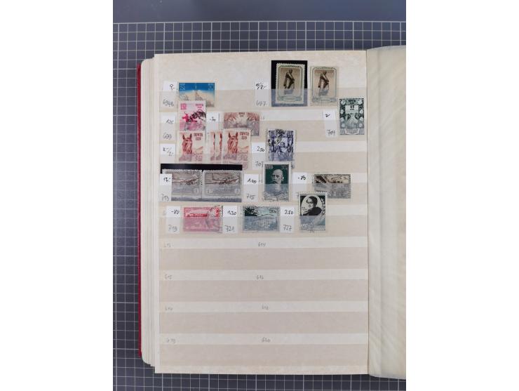 1858/1994 (ca.), mint never hinged/unused and used collection, including Russian Levant, PO in China and Civil War areas, man