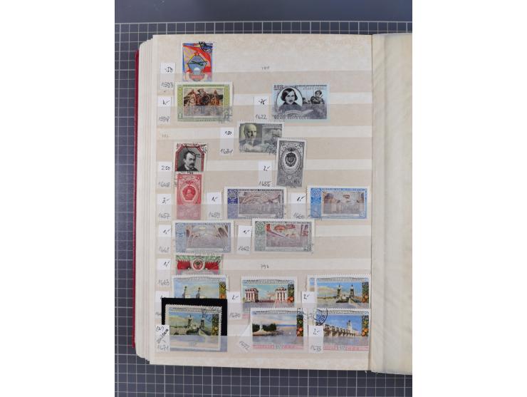 1858/1994 (ca.), mint never hinged/unused and used collection, including Russian Levant, PO in China and Civil War areas, man