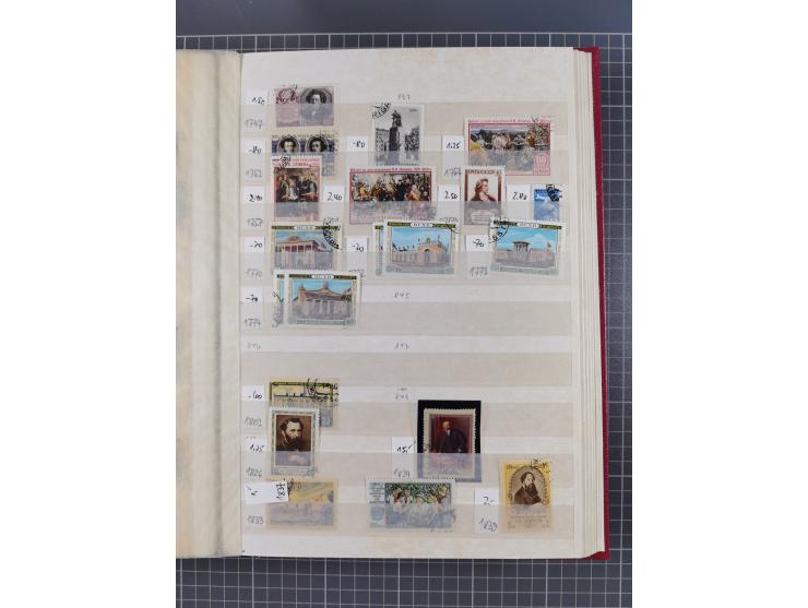 1858/1994 (ca.), mint never hinged/unused and used collection, including Russian Levant, PO in China and Civil War areas, man