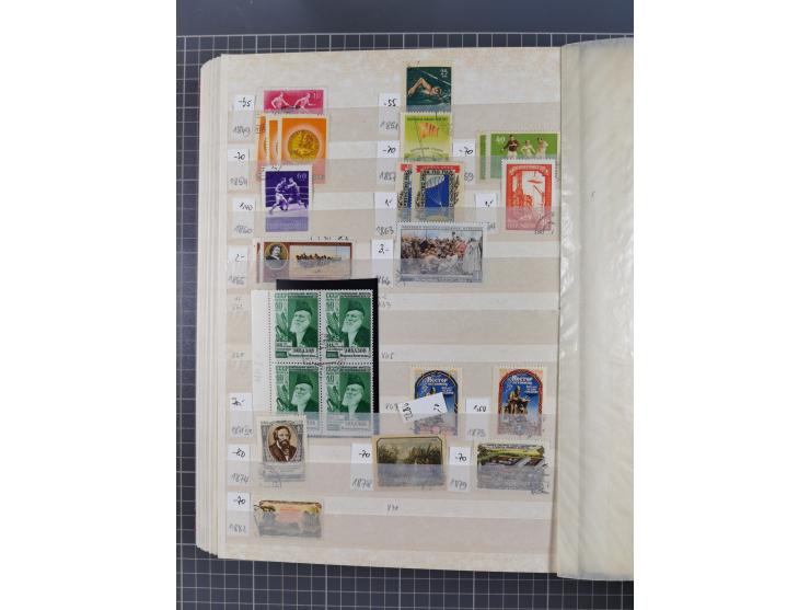 1858/1994 (ca.), mint never hinged/unused and used collection, including Russian Levant, PO in China and Civil War areas, man