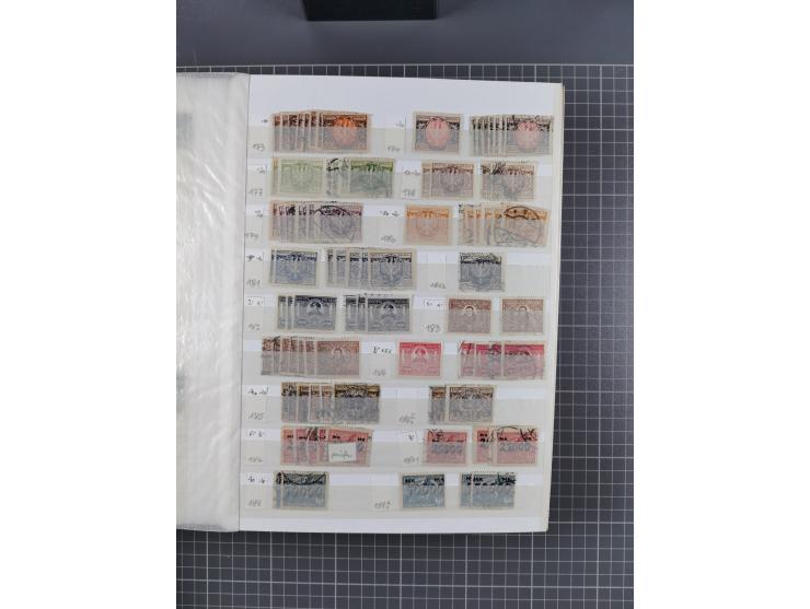 1860/1990 (ca.), large mint never hinged/unused and used assembly, including Officials, Postage Dues, Locals, Port Gdansk and