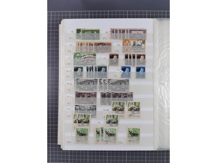 1860/1990 (ca.), large mint never hinged/unused and used assembly, including Officials, Postage Dues, Locals, Port Gdansk and