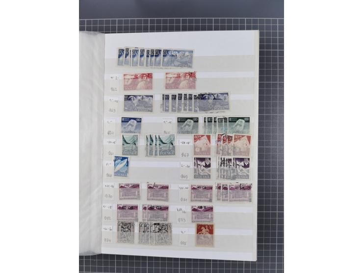 1860/1990 (ca.), large mint never hinged/unused and used assembly, including Officials, Postage Dues, Locals, Port Gdansk and