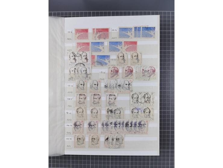 1860/1990 (ca.), large mint never hinged/unused and used assembly, including Officials, Postage Dues, Locals, Port Gdansk and