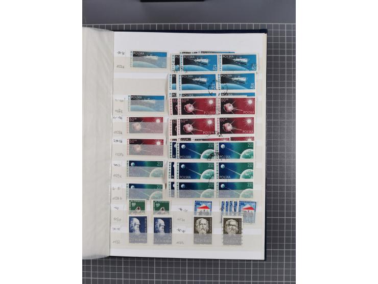 1860/1990 (ca.), large mint never hinged/unused and used assembly, including Officials, Postage Dues, Locals, Port Gdansk and