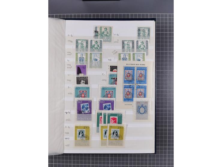 1860/1990 (ca.), large mint never hinged/unused and used assembly, including Officials, Postage Dues, Locals, Port Gdansk and
