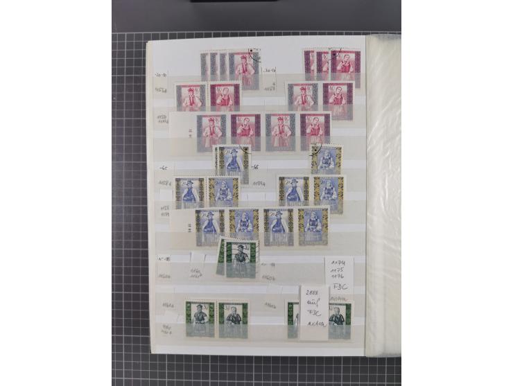 1860/1990 (ca.), large mint never hinged/unused and used assembly, including Officials, Postage Dues, Locals, Port Gdansk and