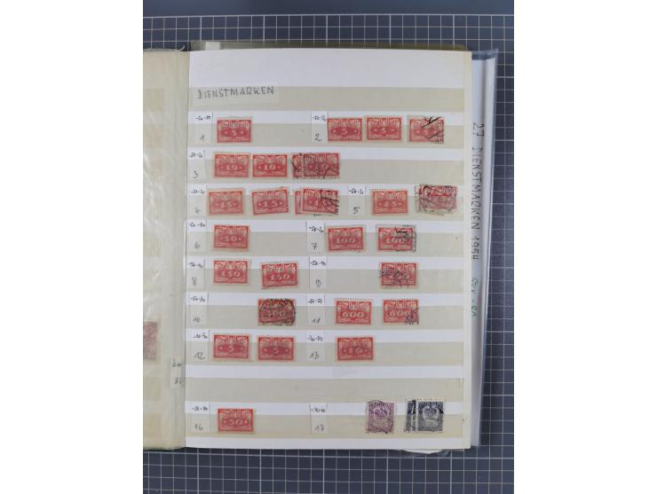 1860/1990 (ca.), large mint never hinged/unused and used assembly, including Officials, Postage Dues, Locals, Port Gdansk and