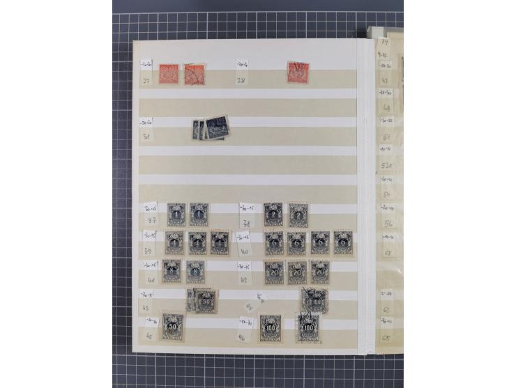 1860/1990 (ca.), large mint never hinged/unused and used assembly, including Officials, Postage Dues, Locals, Port Gdansk and