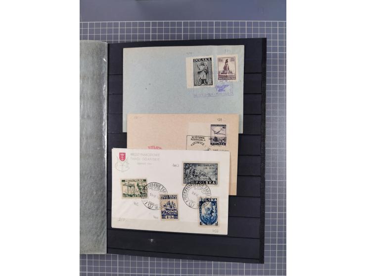1860/1990 (ca.), large mint never hinged/unused and used assembly, including Officials, Postage Dues, Locals, Port Gdansk and