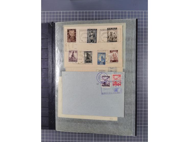 1860/1990 (ca.), large mint never hinged/unused and used assembly, including Officials, Postage Dues, Locals, Port Gdansk and