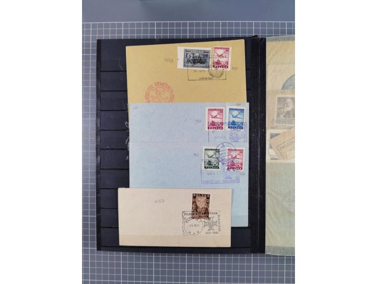 1860/1990 (ca.), large mint never hinged/unused and used assembly, including Officials, Postage Dues, Locals, Port Gdansk and