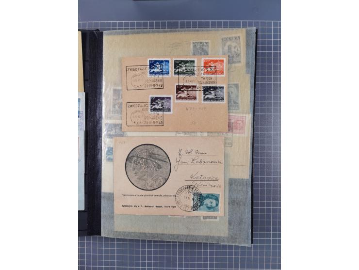 1860/1990 (ca.), large mint never hinged/unused and used assembly, including Officials, Postage Dues, Locals, Port Gdansk and