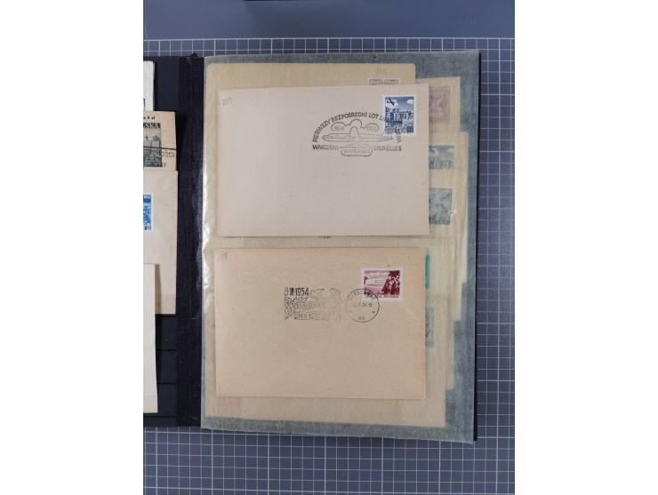 1860/1990 (ca.), large mint never hinged/unused and used assembly, including Officials, Postage Dues, Locals, Port Gdansk and