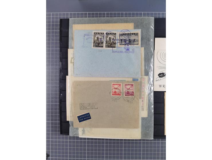 1860/1990 (ca.), large mint never hinged/unused and used assembly, including Officials, Postage Dues, Locals, Port Gdansk and