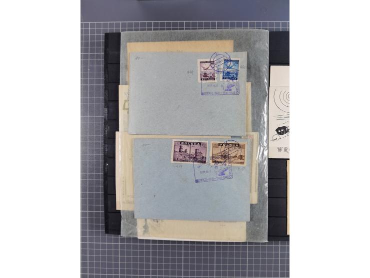 1860/1990 (ca.), large mint never hinged/unused and used assembly, including Officials, Postage Dues, Locals, Port Gdansk and
