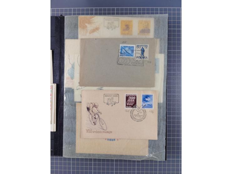 1860/1990 (ca.), large mint never hinged/unused and used assembly, including Officials, Postage Dues, Locals, Port Gdansk and