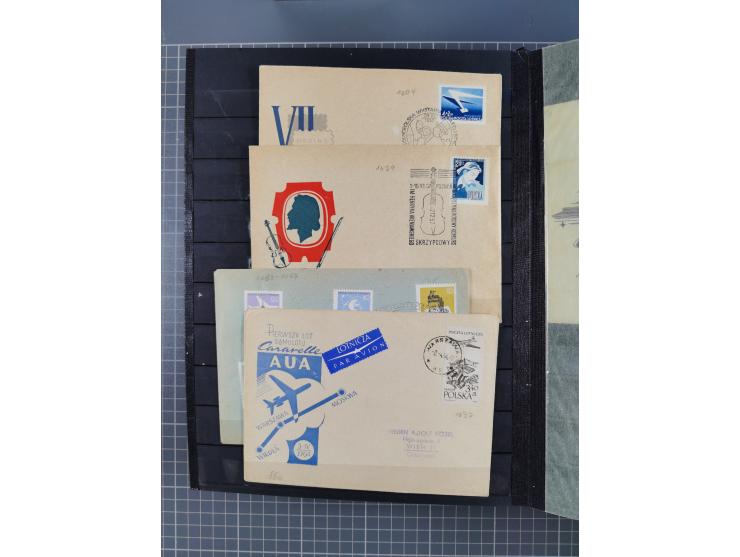 1860/1990 (ca.), large mint never hinged/unused and used assembly, including Officials, Postage Dues, Locals, Port Gdansk and