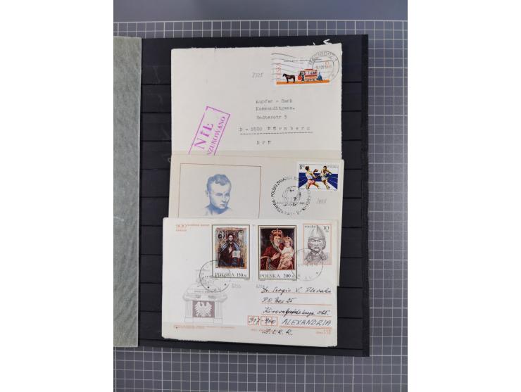 1860/1990 (ca.), large mint never hinged/unused and used assembly, including Officials, Postage Dues, Locals, Port Gdansk and
