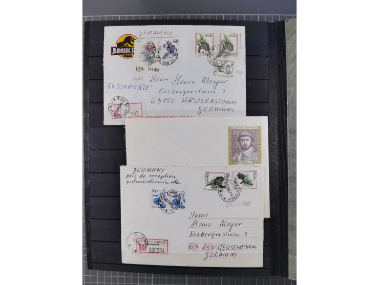 1860/1990 (ca.), large mint never hinged/unused and used assembly, including Officials, Postage Dues, Locals, Port Gdansk and