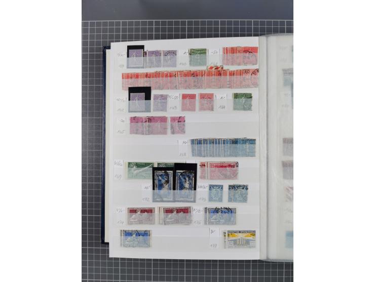 1849/2001 (ca.), mint never hinged/unused and used collection with a few covers, including Postage dues and Colonies, some du