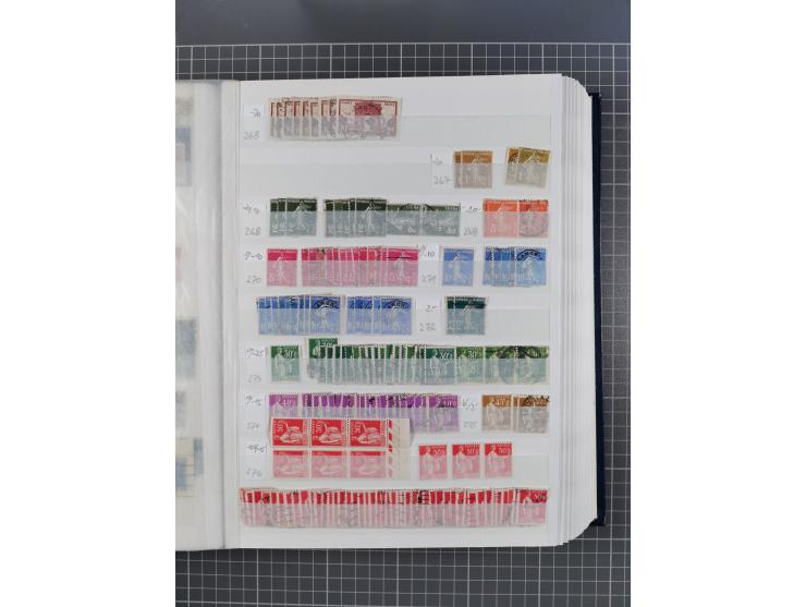 1849/2001 (ca.), mint never hinged/unused and used collection with a few covers, including Postage dues and Colonies, some du