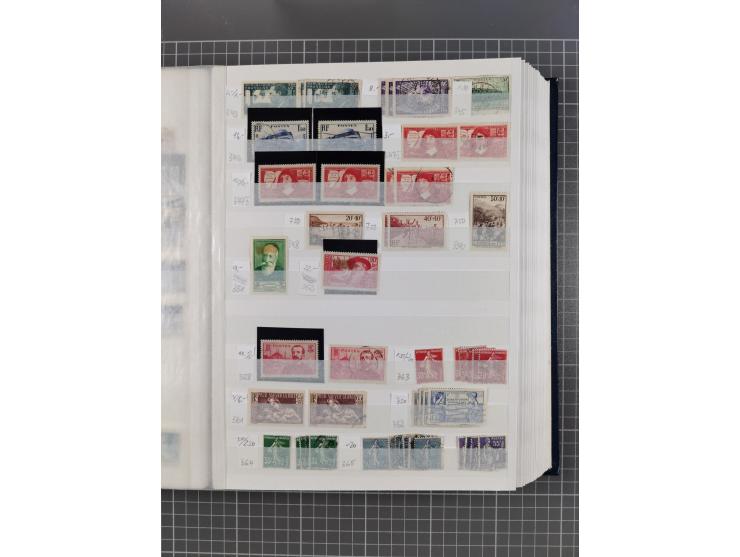 1849/2001 (ca.), mint never hinged/unused and used collection with a few covers, including Postage dues and Colonies, some du